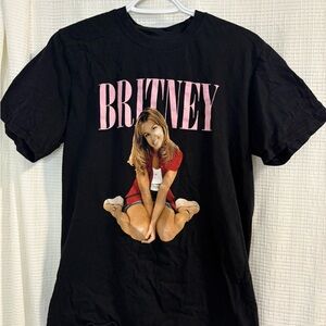 Y2K Brittney Spears Concert Band Tee